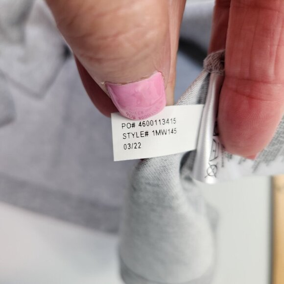 Travis Mathew Make Camp Golf Polo Outdoors Blue Grey Gray 2XL Palm Tree - Picture 9 of 10